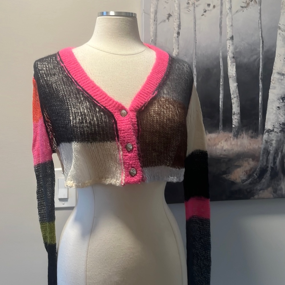 NWT Urban outfitters crop cardigan
